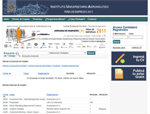 Tablet Screenshot of empleos.iua.edu.ar